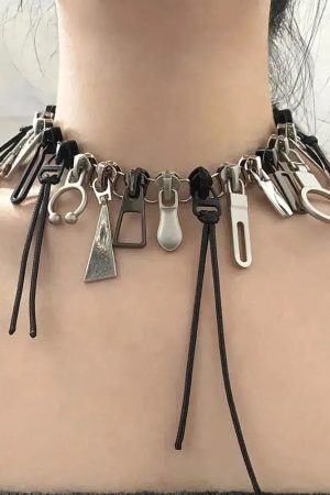 Zipper Chain Necklace