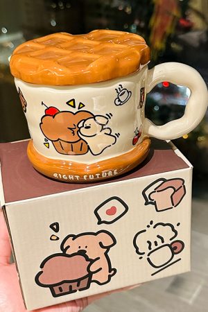 Charming Poodle Mug for Girls: the Perfect Accessory for Your Brunch Outfit