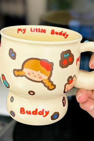 Chic Couple Ceramic Coffee Mugs: Ideal Gift for Graduation & Easy Couples Costumes