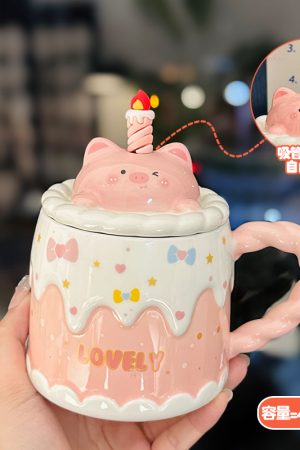 Creative Birthday Cake Mug: the Perfect Gift for Girls' Birthday Outfit Celebration